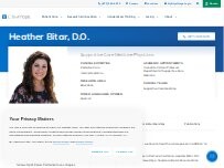Website Heather Bitar, D.O. | Physician