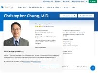 Website Screenshot Christopher Chung, M.D. | Urogynecologist