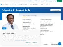 Website Screenshot Vinod A Pullarkat, M.D. | Hematologist-Oncologist