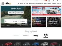 Website Screenshot Black Bear Chrysler Dodge Jeep RAM