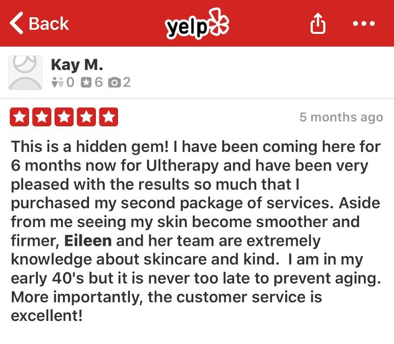 Images Beyond The Spa is #1 Specialized in HIFU-Ultherapy Trail: $499