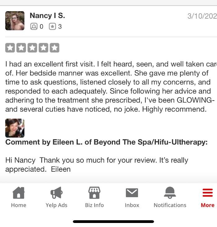Images Beyond The Spa is #1 Specialized in HIFU-Ultherapy Trail: $499