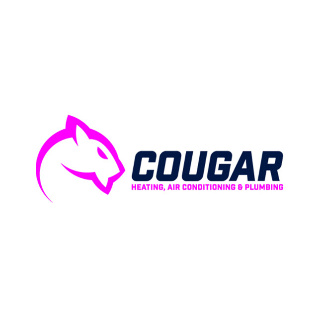 Cougar Heating and Air Conditioning Logo