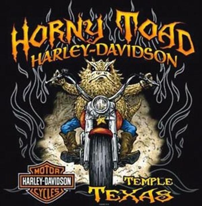 Horny Toad Harley-Davidson Logo