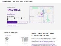 Website Taco Bell