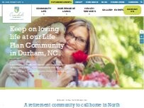 Website Screenshot Croasdaile Village