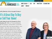 Website Screenshot Team HomeBase STL powered by Realty Executives of St. Louis