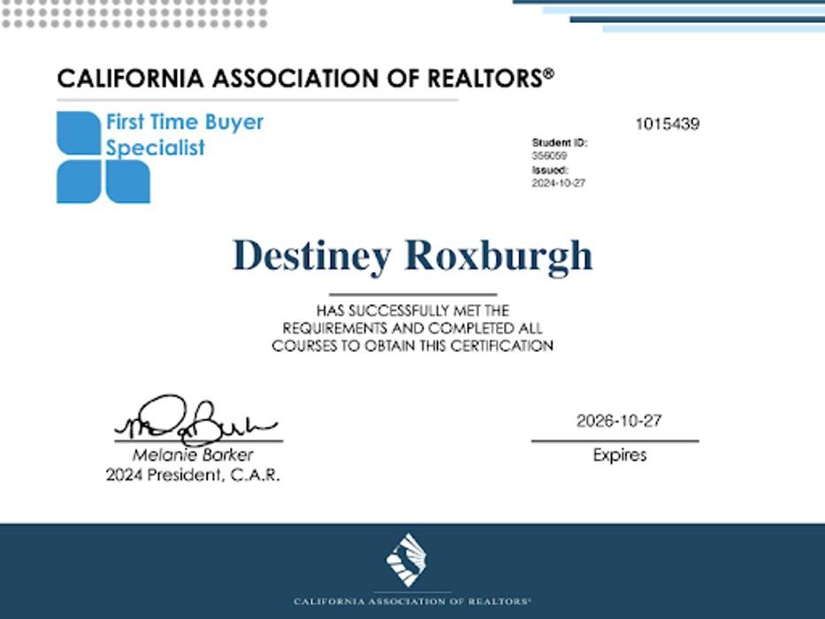 Images Destiney Roxburgh, Lake Arrowhead REALTOR