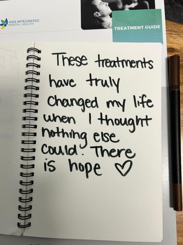 Images Axis Integrated Mental Health - Aurora - TMS & Ketamine Therapy