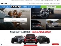Website Screenshot Savage Kia