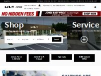 Website Screenshot Jones Kia