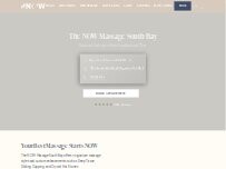 Website Screenshot The NOW Massage South Bay