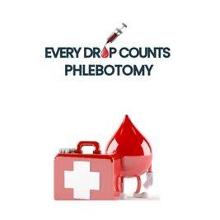 Every Drop Counts Mobile + Onsite Phlebotomy Services Logo