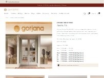 Website Screenshot gorjana