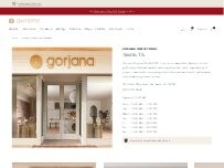 Website Screenshot gorjana