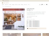 Website Screenshot gorjana