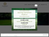 Website Screenshot Native Oaks Golf Club