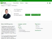 Website Screenshot John Montgomery - TD Wealth Financial Advisor