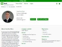 Website Screenshot Jonathan Bass - TD Wealth Relationship Manager