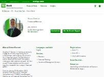 Website Screenshot Steve Bornet - TD Wealth Financial Advisor