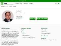 Website Screenshot Chi Mak - TD Wealth Financial Advisor