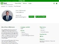 Website Screenshot Danny Maldonado - TD Wealth Financial Advisor