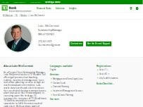 Website Screenshot Luke McCormick - TD Wealth Relationship Manager