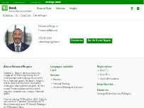 Website Screenshot Edward Rogers - TD Wealth Financial Advisor