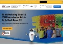 Website Screenshot iCode West Frisco