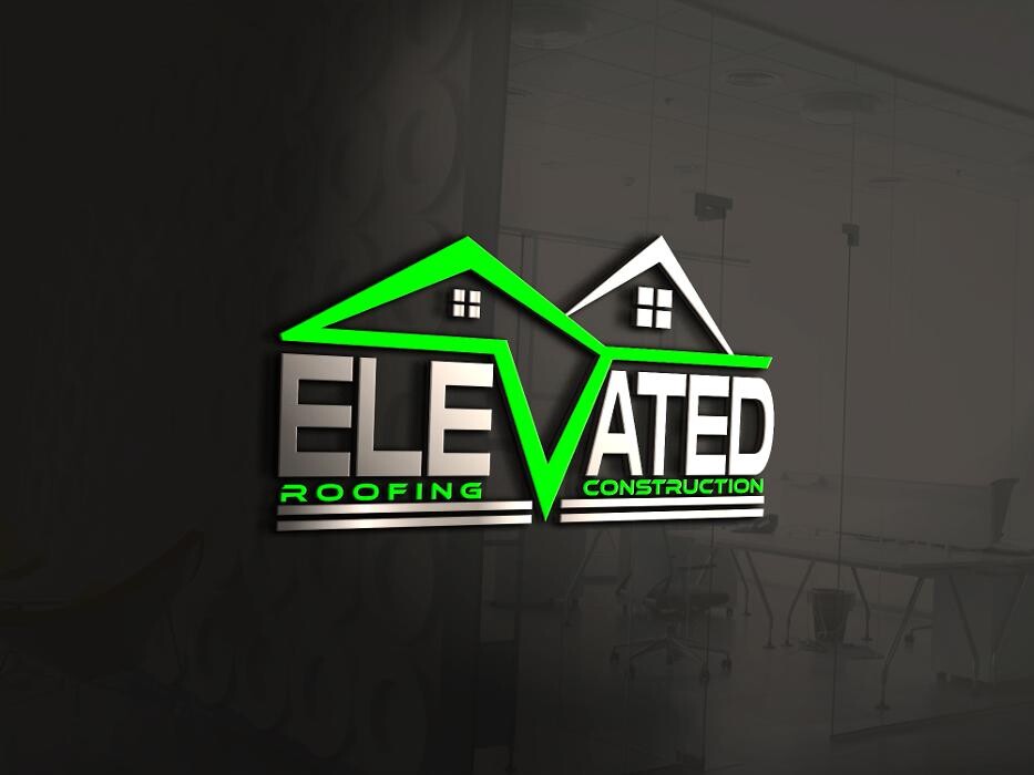 Elevated Roofing and Construction Logo