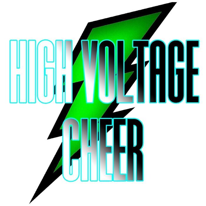 High Voltage Cheer Logo