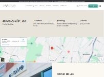 Website Screenshot Evolve Med Spa