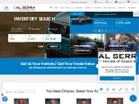 Website Screenshot Honda of Grand Blanc