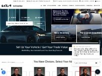 Website Screenshot Kia of Grand Blanc