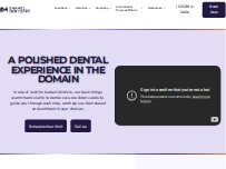 Website Screenshot Enamel Dentistry The Domain