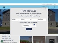 Website Screenshot Pure Lowell Apartments