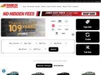 Website Screenshot Jones Junction