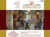 Custom Cabinets & Counter Tops Of Huntsville INC website screenshot