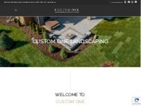 Website Screenshot Custom One Landscaping