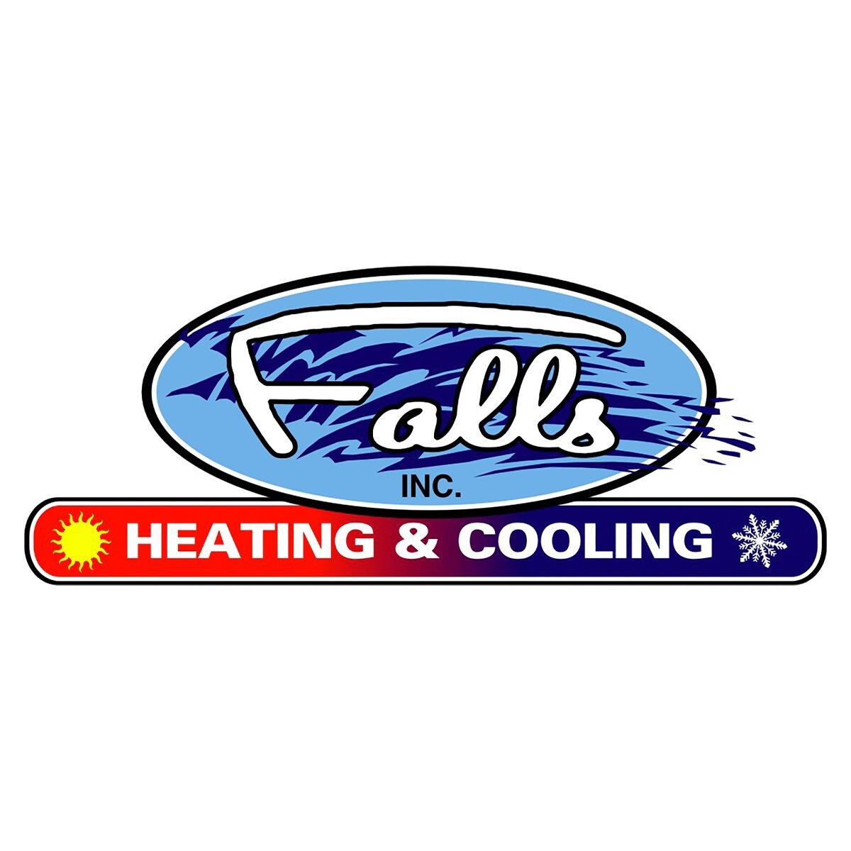 Falls Heating & Cooling Logo