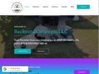 Website BACKYARD CONCEPTS LLC