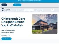 Website Screenshot Whitefish Chiropractic Center