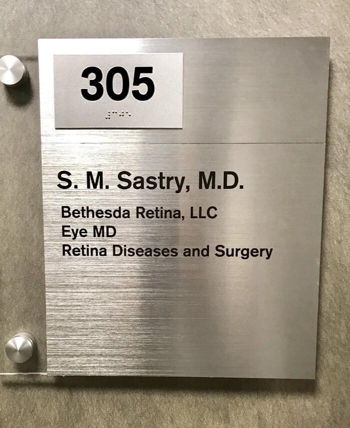 Images Dr. S.M. Sastry Bethesda Retina LLC.