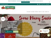 Website Screenshot CB Pet Market