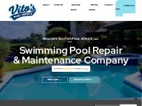 Website Screenshot Vito's Pool Service LLC