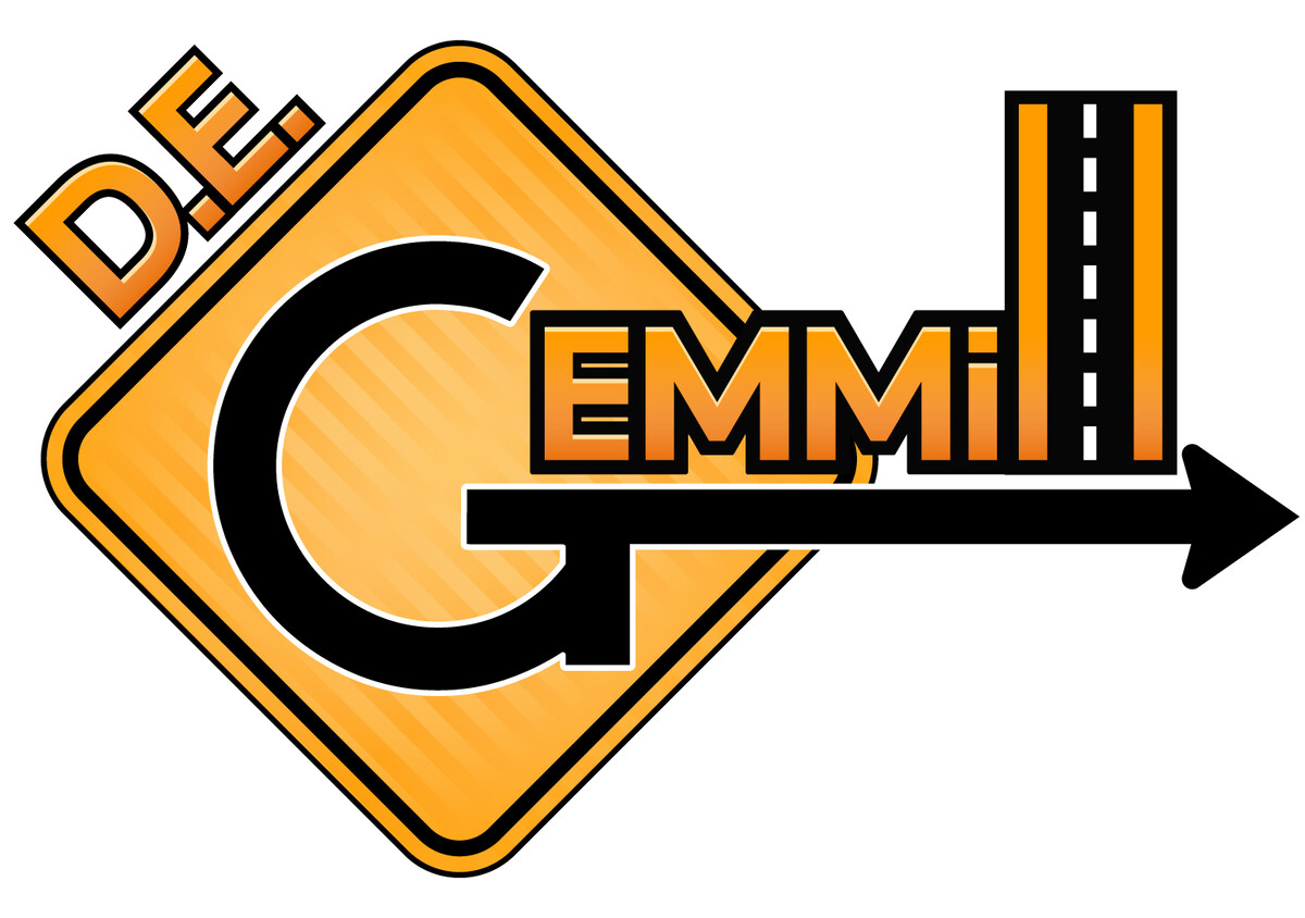 D.E. Gemmill Inc. Signs & Safety Division Logo