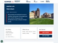 Website Screenshot Kemper Life
