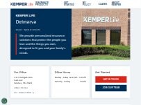 Website Screenshot Kemper Life