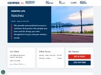 Website Screenshot Kemper Life