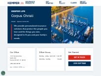 Website Screenshot Kemper Life